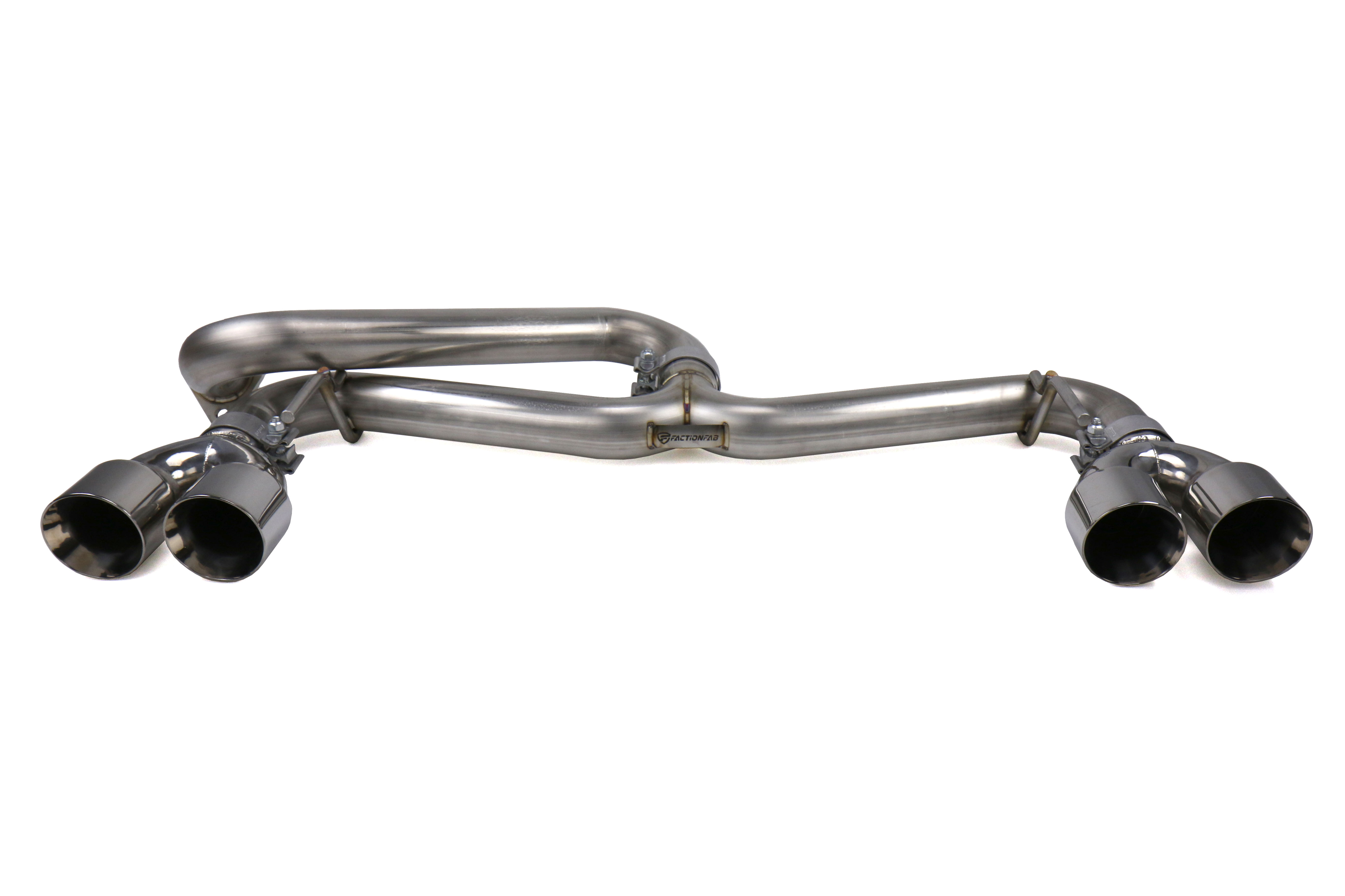 Faction Fab Axle Back Exhaust With Polished Tips 