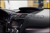 Shining Speed Alcantara Console Hood Cover (MFD) w/ Red Stitching - 2015-2021 Subaru WRX & STI / 2014-2018 Forester / 2013-2017 Crosstrek