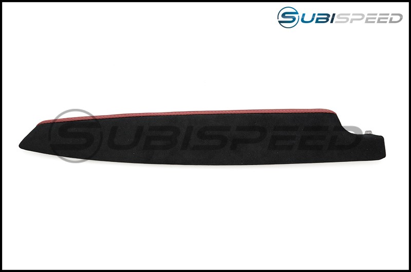 Subaru BRZ tS JDM Red Leatherette and Black Alcantara Arm Rests