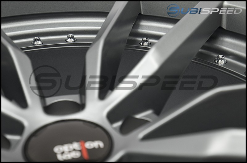 Option Lab S409 Wheels 18x9.5 +35 Cobble Stone Grey - 2015+ WRX / 2015+ STI