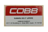 COBB Tuning Stainless Steel 2inch Up-Pipe - 2006-2014 Subaru WRX / 2004+ Subaru STI