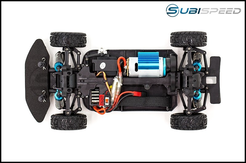 Official subaru rally team radio controlled car 2025
