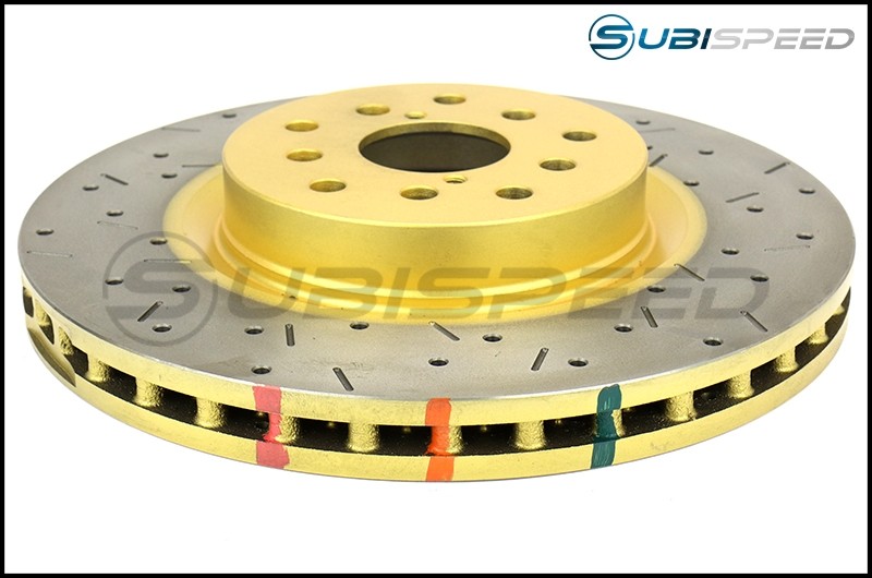 DBA Front 4000 Series Cross Drilled and Slotted Rotors (Front)