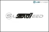 STI Gloss Black Emblem with Matte Black Border - 2013+ BRZ
