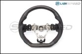 OLM Carbon Pro (Leather / Carbon) Steering Wheel - 2015+ WRX / 2015+ STI