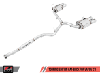 AWE Touring Edition Exhaust (Black or Chrome Tips, 102mm) - 2015-2021 Subaru STI