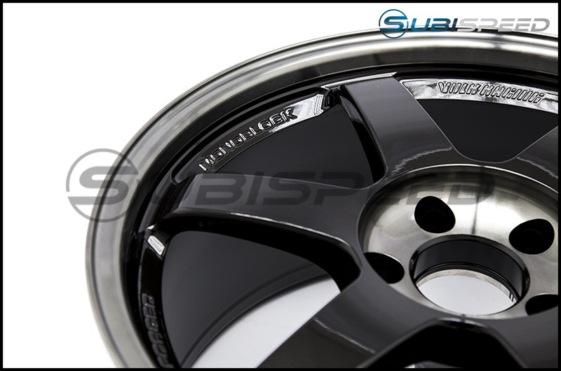 Volk TE37 SL Double Pressed Graphite 18x9.5 +40 - 2015+ WRX / 2015+ STI