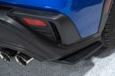 OLM S Style Matte Black Rear Spats - 2022+ Subaru WRX