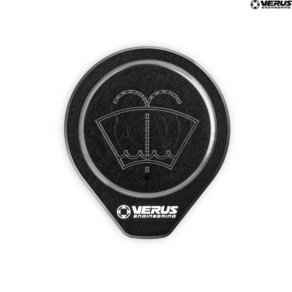 Verus Windshield Washer Cap Anodized Finish