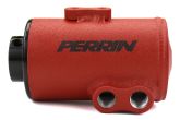 PERRIN Air Oil Separator Red Stock TMIC - 2002-2007 Subaru WRX / STI