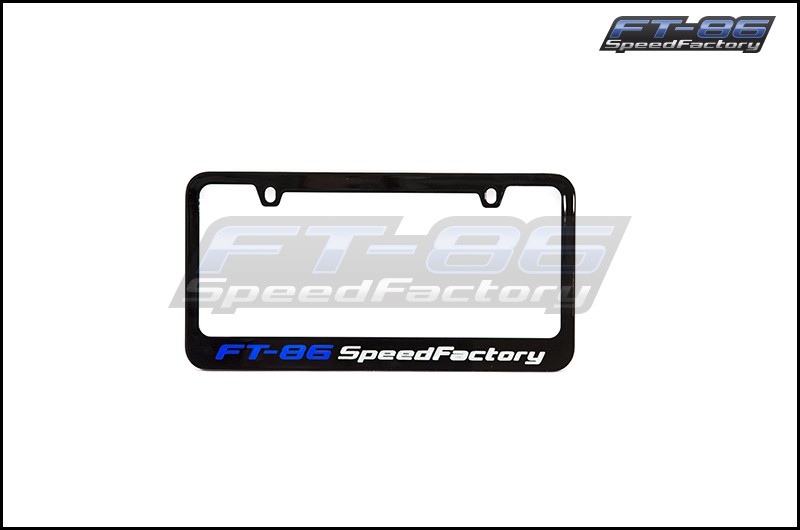 FT-86 SpeedFactory Logo License Plate Frame