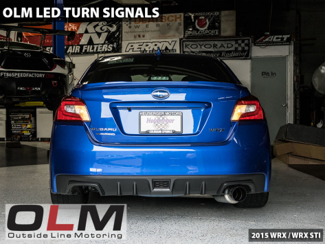 OLM LED Rear Turn Signal Bulbs - 2015-2020 Subaru WRX & STI / 2013-2016 Scion FR-S / BRZ  / 2014-2018 Forester / 2013-2017 Crosstrek
