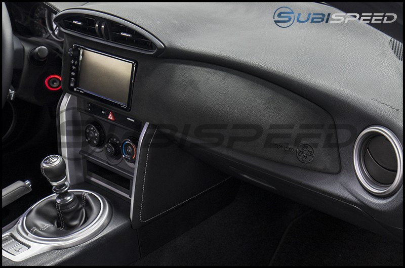 Toyota 17 86 Suede Dash Trim With Embroidered Logo Ft86 Subispeed