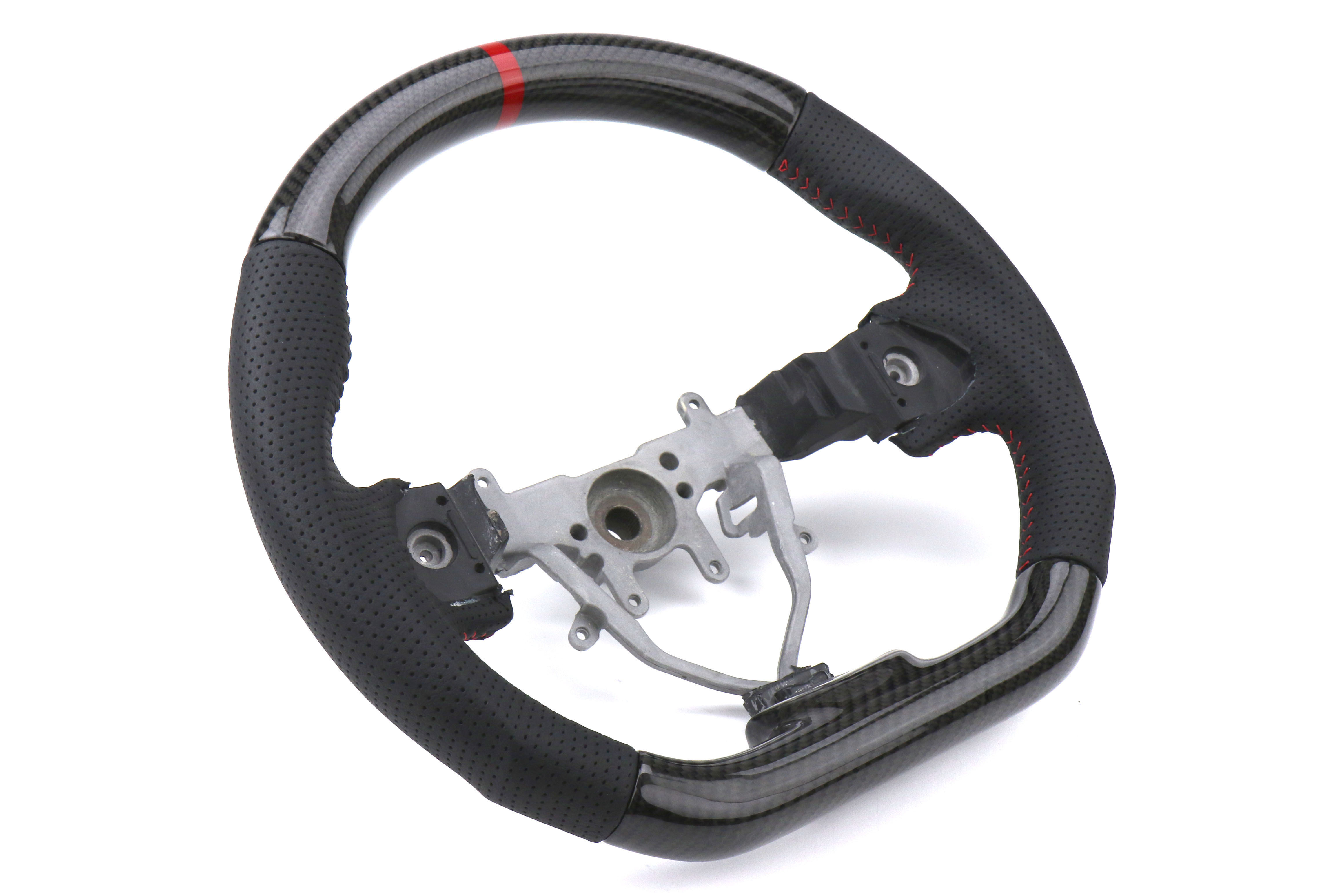 FactionFab Steering Wheel Carbon and Leather