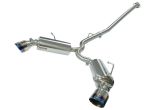aFe Takeda 2.5inch Stainless Steel Cat-Back Exhaust System - 2013-2021 FRS / BRZ / 86