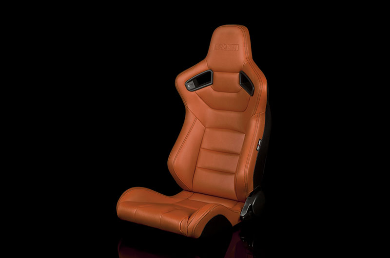 Braum Elite Series Sport Seats - British Tan Leatherette Pair