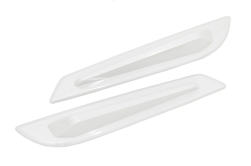OLM STI V2 Paint Matched Spoiler Side Fins