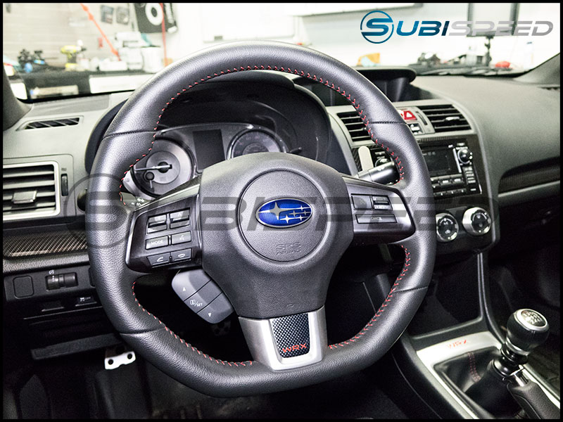 WRX Steering Wheel Inlay (Carbon Fiber or Matte Black) 2015+ WRX