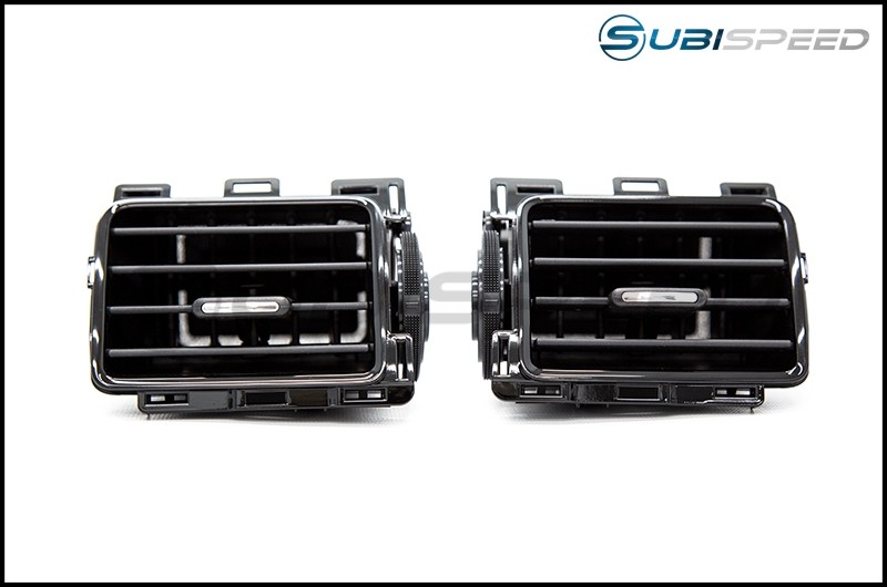 Subaru OEM JDM AC Vents with Piano Black Trim (Center)