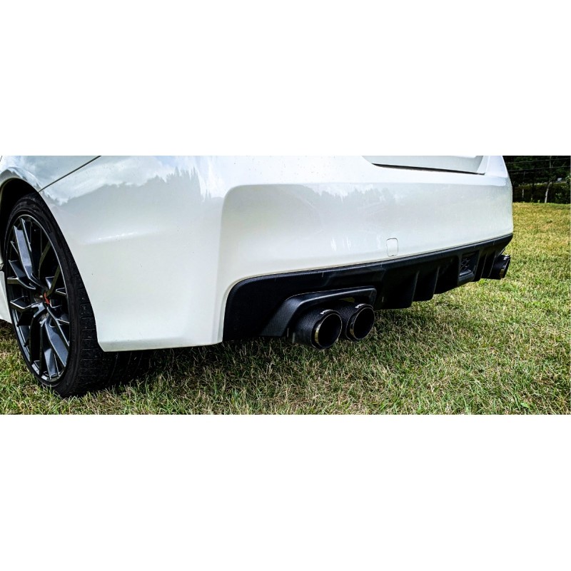 SRS Quad Axleback Exhaust System For 2015 Subaru WRX STI 