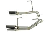 Nameless Performance Axleback Exhaust 4in Single Wall Tips - 2014-2018 Forester XT