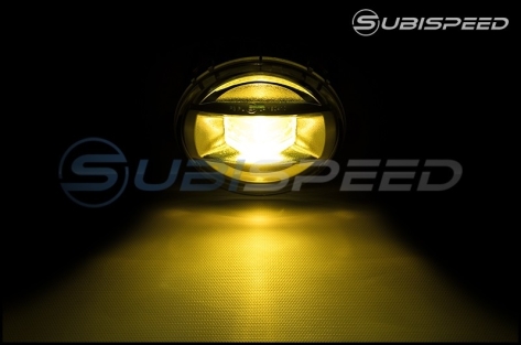 Subaru JDM Yellow LED Fog Lights - 2015+ WRX / 15-17 STI / 13-16 BRZ / 14-18 Forester / 13-17 Crosstrek / 13-16 FR-S / BRZ / 86