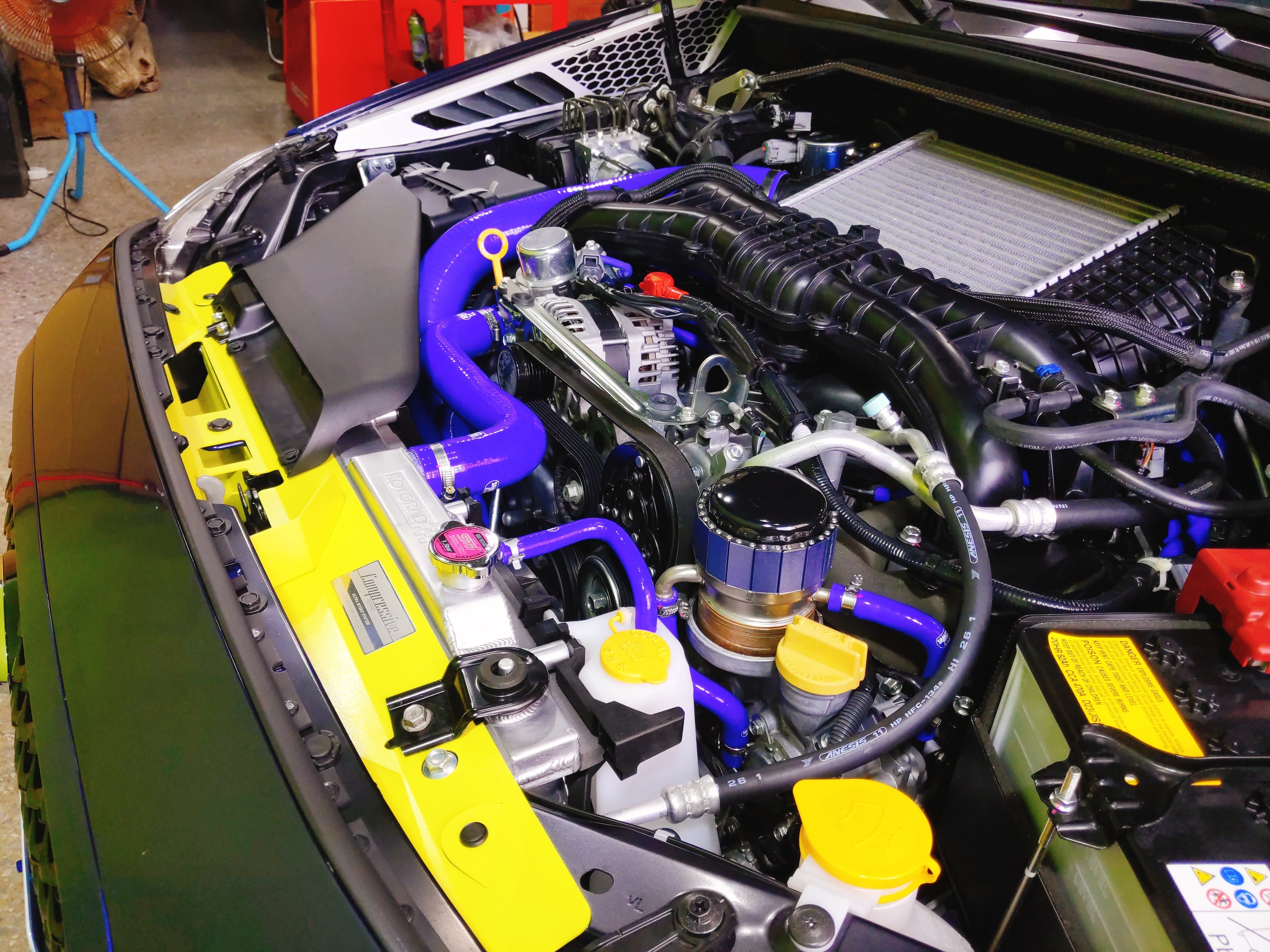 Compressive Tuning Air Blade Engine Bay Vent 15 Wrx Sti Subispeed