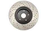 Stoptech Drilled and Slotted Rotor Single Front Right - 2015-2021 Subaru WRX