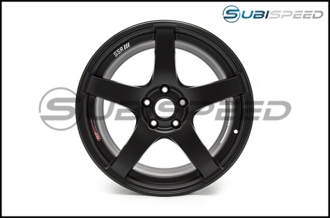 SSR GTV01 Flat Black 18x8.5 +40mm - 2015-2020 Subaru WRX & STI