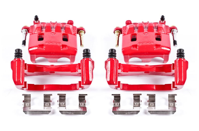 Power Stop Powder Coated Calipers (Front Pair) 20152021 Subaru WRX