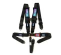 NRG Innovations SFI Seat Belt Harness with Pads and Link Latch - Universal