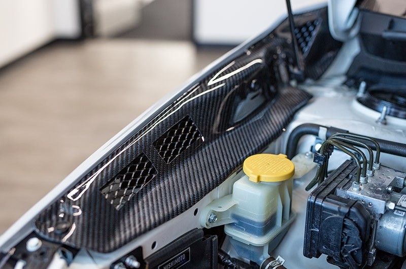 OLM Carbon Fiber Ducted Inner Fender Trim 2015+ WRX / STISubispeed