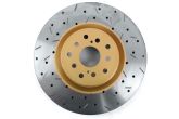 DBA T3 Clubspec 4000XS Series Drilled and Slotted Rotor (Front) - 2004-2017 STI / 2013+ FR-S / BRZ / 86 (Performance Package)