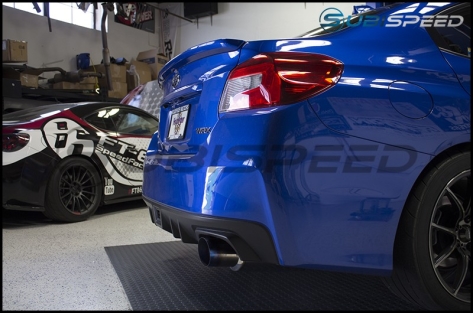 Invidia N1 Resonated Single Exit Cat Back Exhaust Titanium Tip