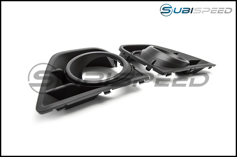 Subaru JDM Fog Light Bezels with Fog Light Hole