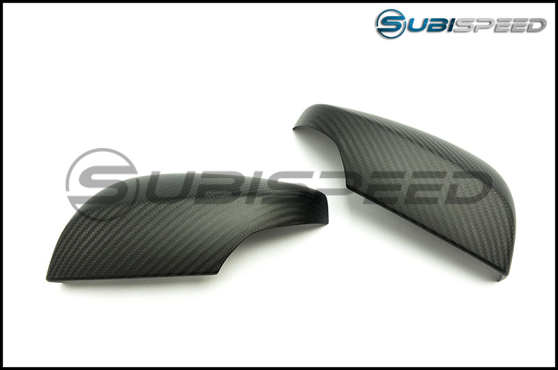 OLM S-line Dry Carbon Fiber Mirror Covers (with Turn Signal Hole)