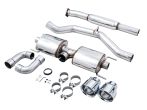 AWE Touring Edition Exhaust (Chrome Silver Tips) - 2016-2022 Subaru BRZ / Toyota GR86