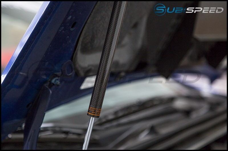 OLM Carbon Fiber Hood Struts