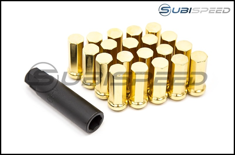 Project Kics Kyokugen Closed End Lugnut (Gold)