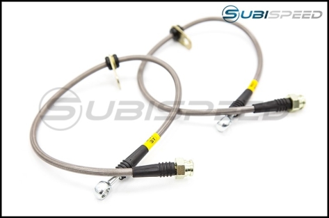 FactionFab Stainless Steel Brake Lines - 2015+ WRX / 2015+ STI