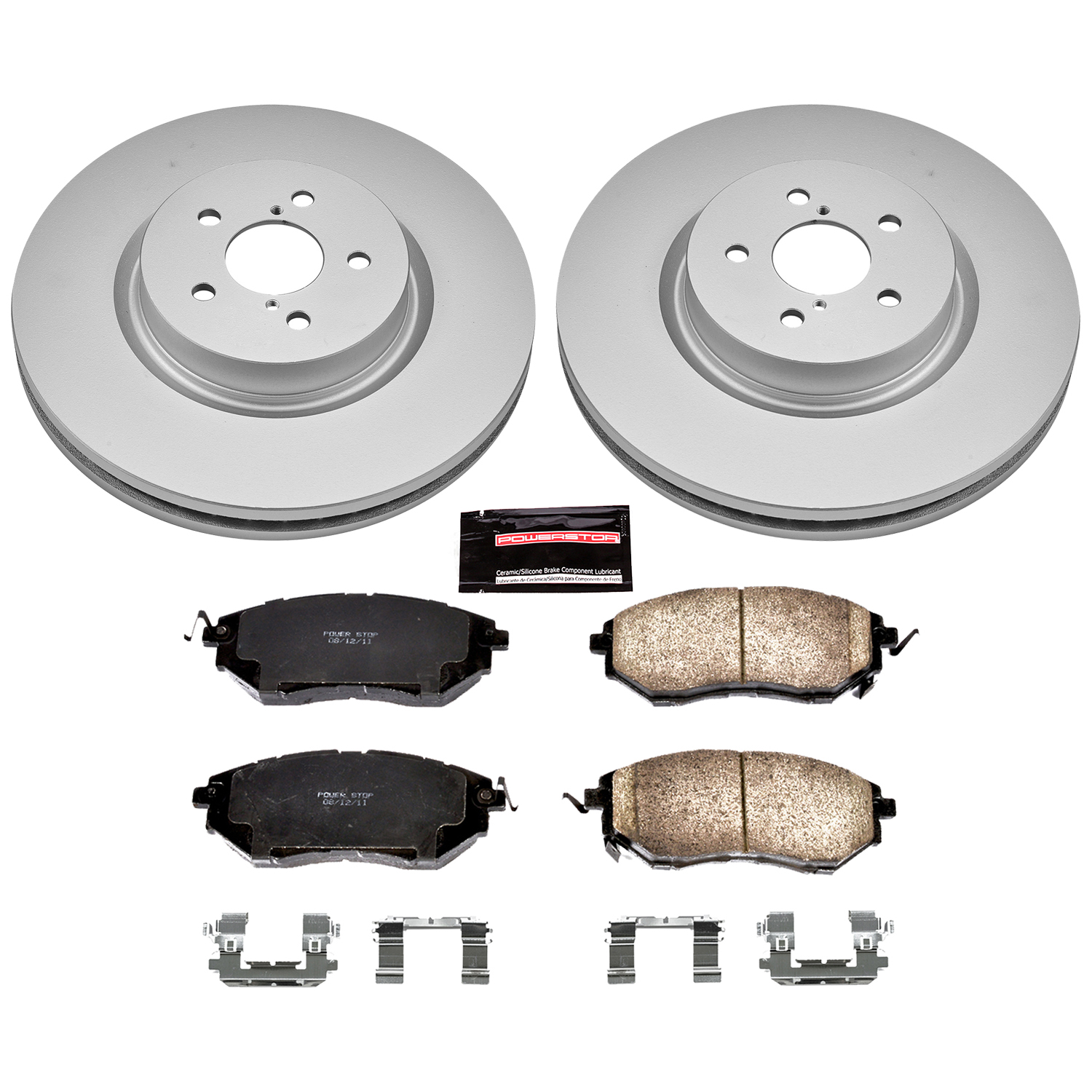 Power Stop Z17 Evolution Geomat Brake Kit (Front) 1418 Subaru Forester